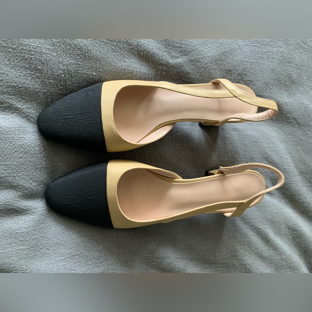 Color Block Slingbacks